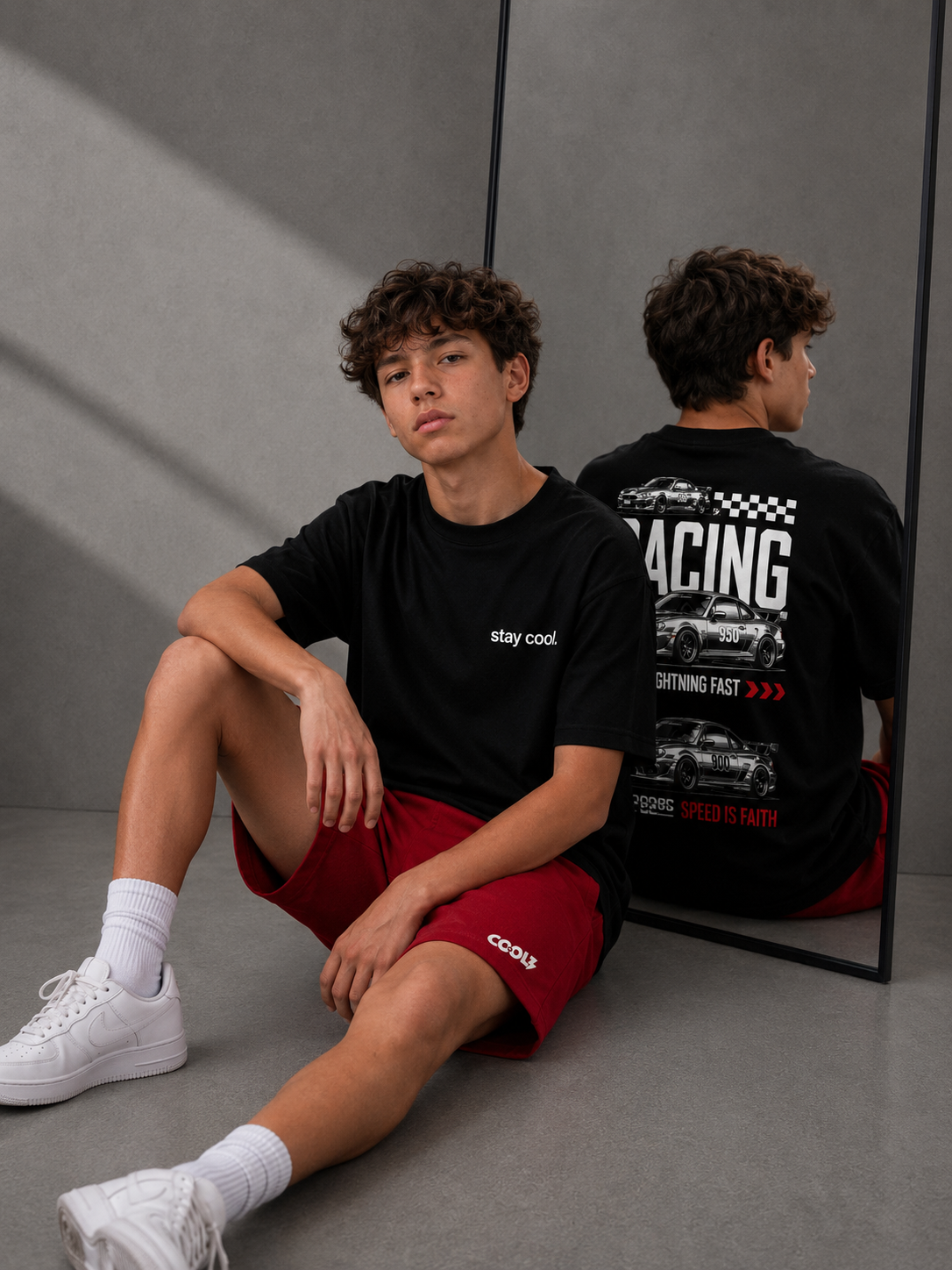 Boys Summer Cars black set